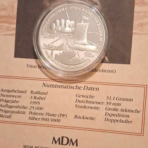 Russland rubel 1995 silber - 3,