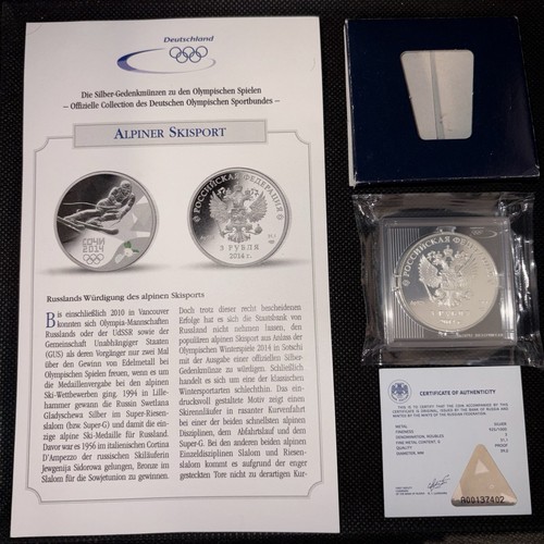 Russland rubel 2014 sotschi - 3,